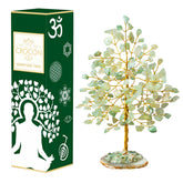 Crocon Green Jade Money Tree base for prosperity and calm