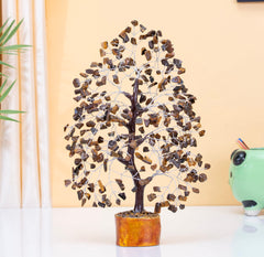 Crocon silver-wire tree balances chakras and brings calm ambience