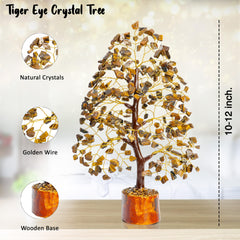 Crocon Tiger Eye beads close-up highlighting tiger eye energy and focus