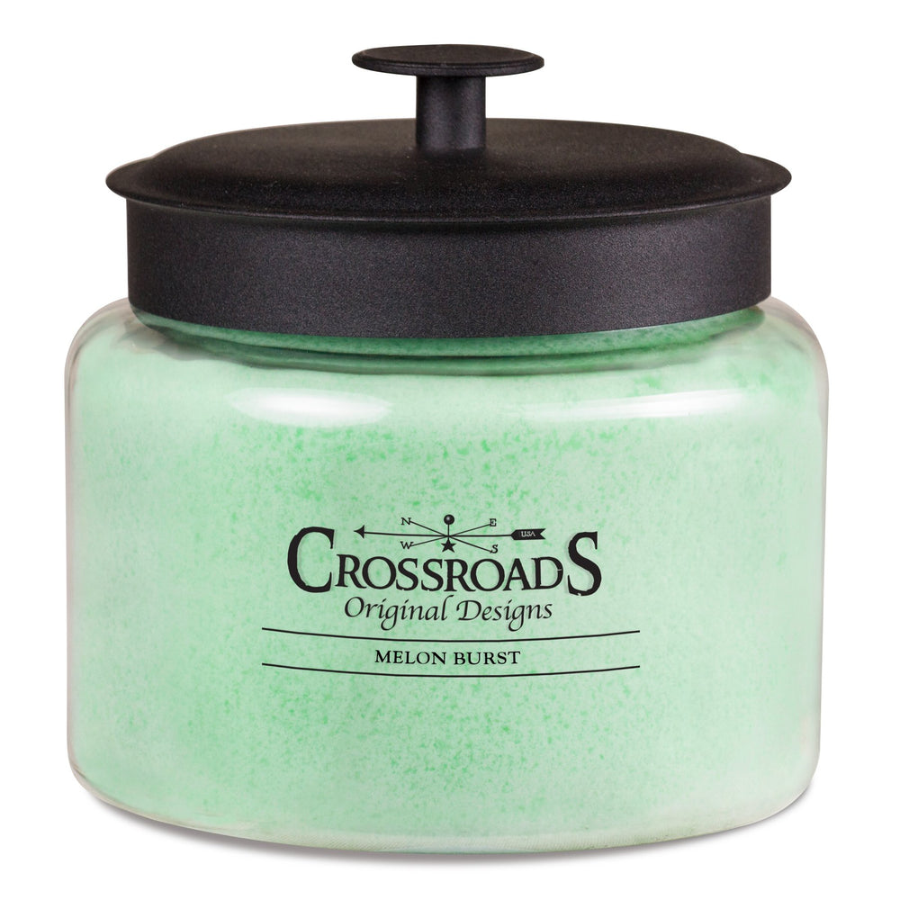 Crossroads Melon Burst 4-wick candle delivering even burn and room-filling aroma.