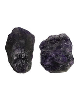 CRYSPAA deep amethyst raw crystal close-up for chakra meditation