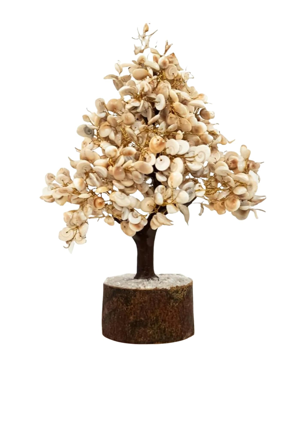 Crystal Gomati Chakra Tree enhances positive energy and chakra balance in living spaces.