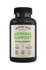 Crystal Star Adrenal Support bottle for daily stress balance