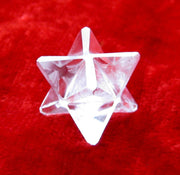 CRYSTALMIRACLE Clear Quartz Merkaba Star for balanced energy and focus.