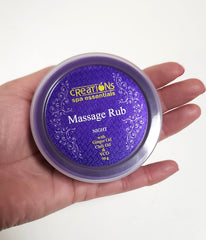 Closeup of CS Essentials Creation Spa floral blend aroma and texture.