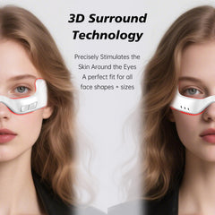 CULMINING LED therapy panels provide full-coverage light to the under-eye area.