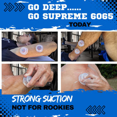 Cupping Warehouse Supreme 6065 medium cup for muscle tension relief sessions