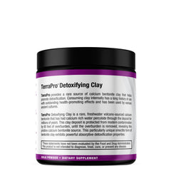 CurcuminPro TerraPro Bentonite Clay closeup shows smectite-rich texture for natural absorption