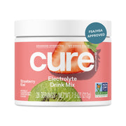 Cure Hydration bottle with Strawberry Kiwi flavor for on-the-go hydration