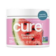 Cure Hydration Watermelon packet: convenient on the go electrolyte mix for daily hydration.
