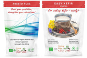 Cutting Edge Cultures Prebio Plus 8oz jar adds prebiotic fiber to daily routines.