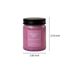 CW STUDIO Color glass candle vessel showcases vibrant aesthetics while delivering steady scent diffusion.
