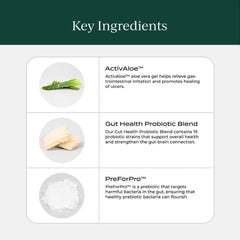 CYMBIOTIKA label close-up emphasizing 19 strains and herbal synergy for balance.