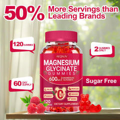 Cytona Magnesium Glycinate Gummies ingredients panel highlights magnesium, potassium and CoQ10