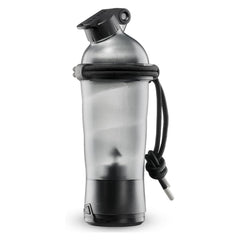 Daasigwaa electric protein shaker bottle front view with strong motor.