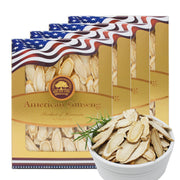 DABC OAK LAND American ginseng slices packaging highlights quality and freshness.