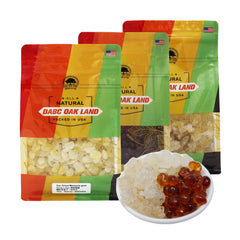 DABC OAK LAND Wild Peach Gum bottle showcases natural resin for subtle beauty support.