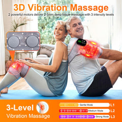 DABLEIBEN knee massager-5000mah-battery powers cordless sessions.
