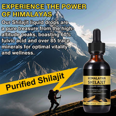Gold-toned Daiasns Shilajit resin liquid appears like liquid gold.