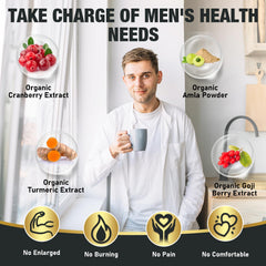 Dailanbu Probiotics for Men capsules in view for easy daily ritual