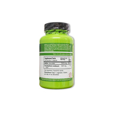 Algazim capsules close-up highlighting 500-capacity value pack for convenience.