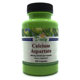Daily Manufacturing Calcium Aspartate bottle, neutral calcium supplement for daily use