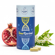 Daily Fix Wellness TimeRewind bottle front showing NR complex for daily vitality