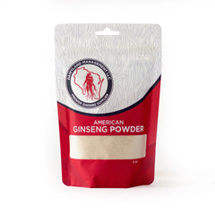 Dairyland American Ginseng Powder four-oz pack ideal for smoothies, teas, and supporting energy