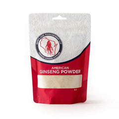 Dairyland American ginseng powder jar for smoothies and baking.