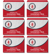 Dairyland American Ginseng Tea Bags in premium pack ready to steep for a balanced cup.