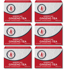 Dairyland American Ginseng Tea Bags in premium pack ready to steep for a balanced cup.