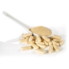 Dairyland Eleuthero capsules close-up showing pure formula with no fillers