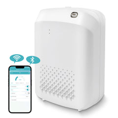 DAKISTF 2025 upgrade diffuser mounted on wall with app control for easy scent management.
