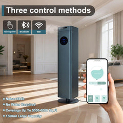DAKISTF diffuser top touch panel for quick local control