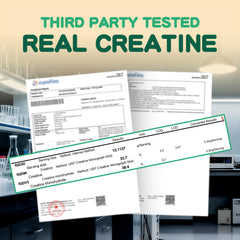 DANEW Pro Creatine Gummy Mango serving pack highlights 5g per serving for workouts.