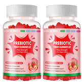 DANEW Pro prebiotic fiber gummies strawberry 2-pack on shelf, supporting digestive health.