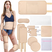 Dansib castor oil neck wrap for soothing heat therapy at home