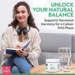 DAO Labs Free & Easy Wanderer bottle side view showing convenient capsules.
