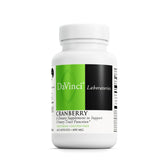 DaVinci Cranberry capsules close-up for daily urinary health support