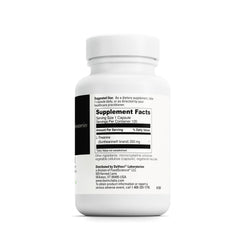 DaVinci L-Theanine capsules closeup highlighting 200 mg per serving.