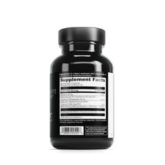 DAVINCI Labs Methyl Benefits bottle side view showing gluten-free vegetarian formula.