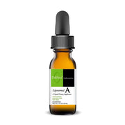 DAVINCI Liposomal A bottle pour demonstrates easy daily dosing for potential immune support.