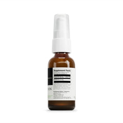 DAVINCI Liposomal Melatonin Spray bottle close-up showing quick-acting bedtime use.