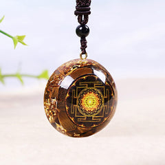 Day Day Up sacred geometry energy necklace for balanced wear