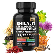 DCRWVCTON Pure Shilajit Capsules for mineral-rich daily energy