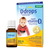 Baby Ddrops vitamin D bottle pour showing easy dosing during feeds