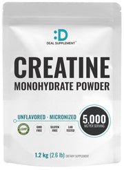 Deal Supplement instant creatine monohydrate powder in a jar may support workout strength.