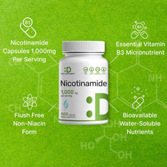 DEAL SUPPLEMENT Label close-up highlighting non-GMO and allergen-free formulation.