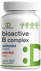DEAL SUPPLEMENT Bioactive B Complex bottle front view for daily wellness.