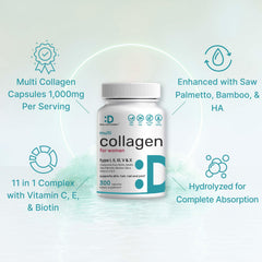 DEAL SUPPLEMENT hyaluronic acid bamboo silica capsules for skin and joints